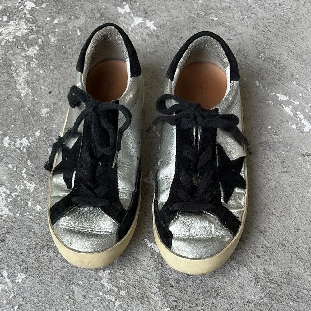 Golden goose, silver,kids, S Starr sneakers